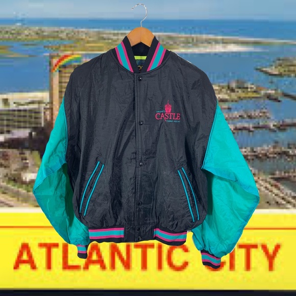 VINTAGE 90s Donald Trump Bomber Jacket - Picture 1 of 10